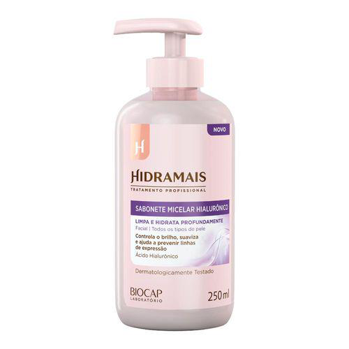 Sabonete Líquido Facial Hidramais Micelar Ácido Hialurônico 250Ml