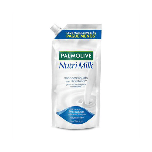 Sabonete Líquido Palmolive Nutrimilk Hidratante Refil 500Ml