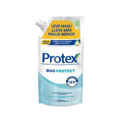 Imagem do produto Sabonete Líquido Protex Duo Protect Refil 500Ml Leve Mais Por Menos