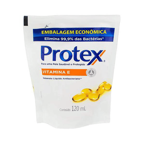 Sabonete Líquido Protex Vitamina E Sache 120Ml