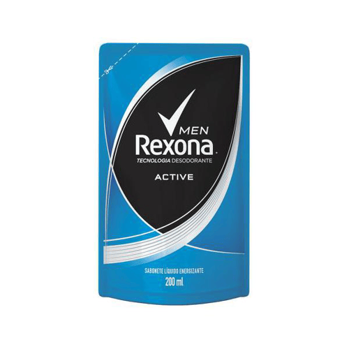 Imagem do produto Sabonete Líquido Rexona Men Active Refil Com 200Ml