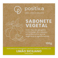 Sabonete Vegetal Positiva Limão Siciliano 100G