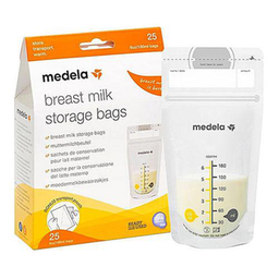 Saco De Armazenagem De Leite Materno 180Mls 25 Uni Medela