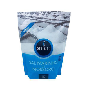 Sal Marinho De Mossoró Grosso Smart 1Kg