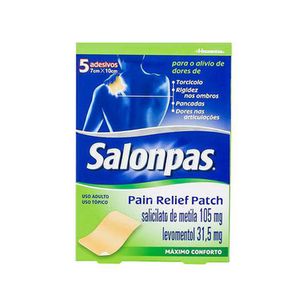 Salonpas Pain Relief Patch 5 Adesivos