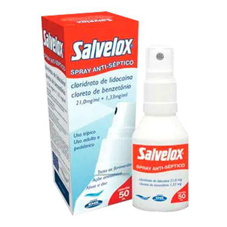 Imagem do produto SALVELOX - SPRAY ANTISEPTICO 50ML