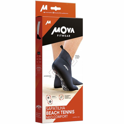 Sapatilha Mova Beach Tennis Neo Comfort Tam 33/36