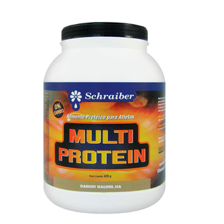 Schraiber Multi Protein, Baunilha 420G Schraiber