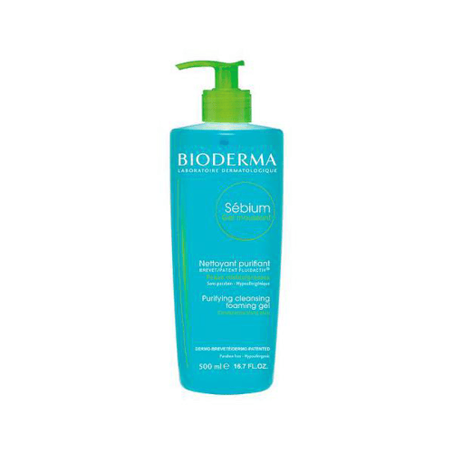 Gel De Limpeza Antioleosidade Bioderma Sébium Gel Moussant Pump 500Ml