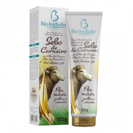 Sebo De Carneiro Com Óleo De Argan 150G Bio Instinto A