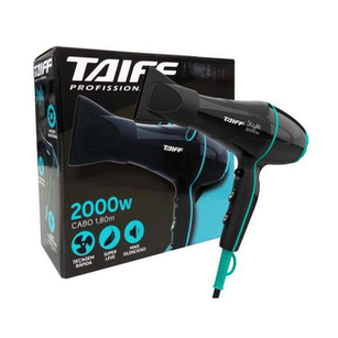 Secador De Cabelo Taiff Style Preto 2000W 127V