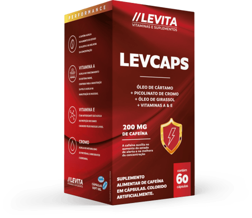 Imagem do produto Levcaps Levita 60 Cápsulas