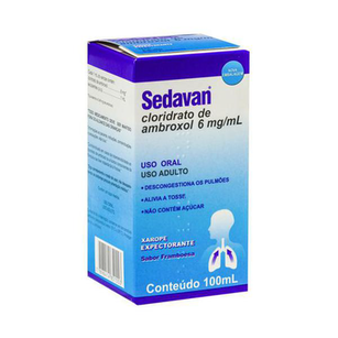 Imagem do produto Sedavan - Xarope Expectorante Adulto 100Ml