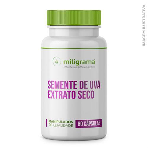 Semente De Uva Extrato Seco 300Mg 60 Cápsulas