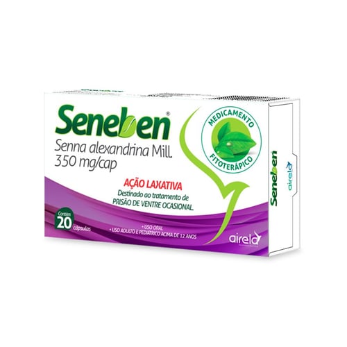 Seneben 350Mg Com 20 Cápsulas