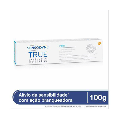 Sensodyne Creme Dental True White 100G