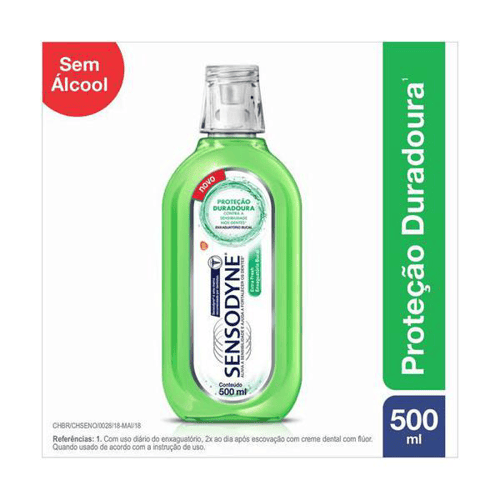 Imagem do produto Sensodyne Enxaguatorio Extra Fresh 500Ml