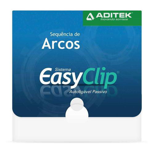 Sequência De Arcos Niti Termoativados 35° Contour Damon Easyclip Aditek