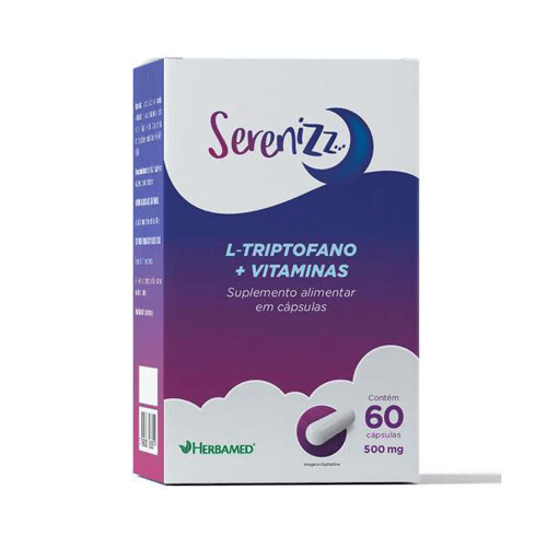 Serenizz 500Mg 60 Cápsulas