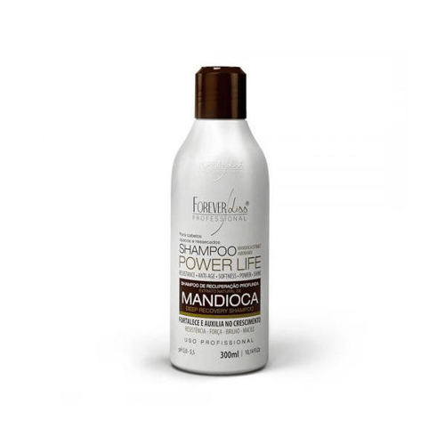 Imagem do produto Shampoo Mandioca Power Life Forever Liss 300Ml