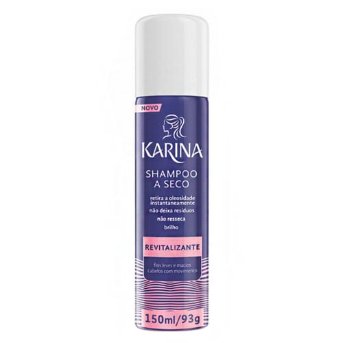 Shampoo A Seco Karina Revitalizante 150Ml