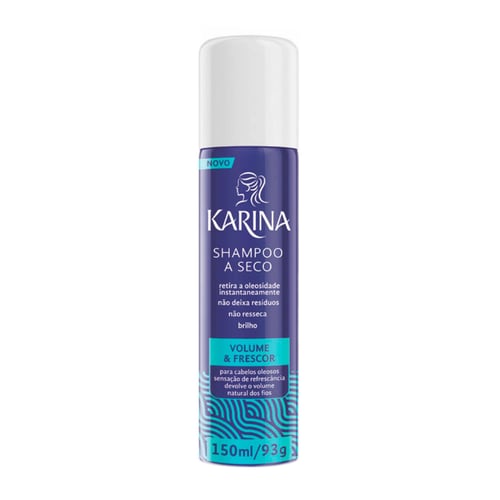 Shampoo A Seco Karina Volume E Frescor 150Ml