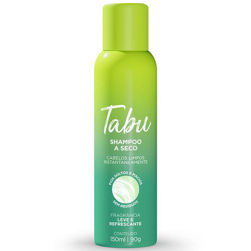 Shampoo A Seco Tabu Leve E Refrescante Com 150Ml