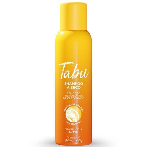 Shampoo A Seco Tabu Suave Com 150Ml