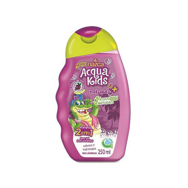 Shampoo - Acqua Kids 2Em1 Uva E Aloe Vera 250Ml