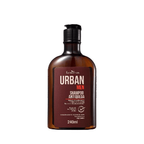 Imagem do produto Shampoo Antiqueda Urban Men Farmaervas - 240 Ml