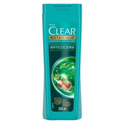 Shampoo Clear Anticaspa Botanique Anticoceira 200Ml