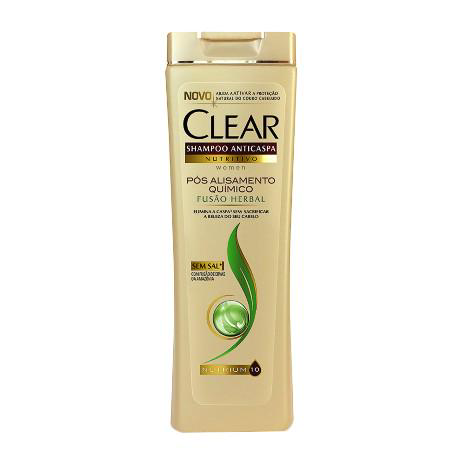 Imagem do produto Shampoo - Clear Women Fusao Herbal 200Ml Pos Alisamento