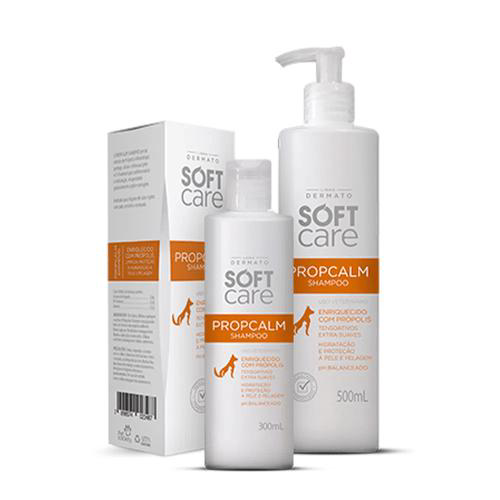 Shampoo Com Própolis Soft Care Propcalm Shampoo Para Cães E Gatos 300Ml