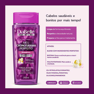 Shampoo Dabelle Meu Cronograma Perfeito 250Ml