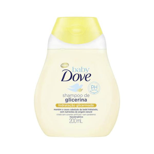 Shampoo Dove Baby Hidratação Glicerinada 200Ml