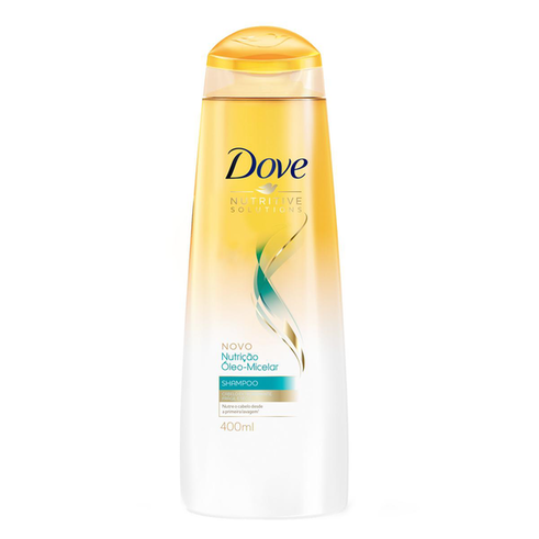 Shampoo Dove Nutrição Óleomicelar 400Ml