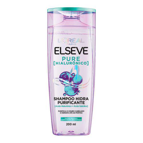 Imagem do produto Shampoo Elseve Pure Hialurônico 200Ml 200Ml