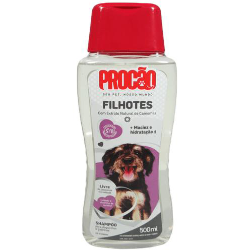 Imagem do produto Shampoo Filhotes 500Ml Para Cães E Gatos Procão