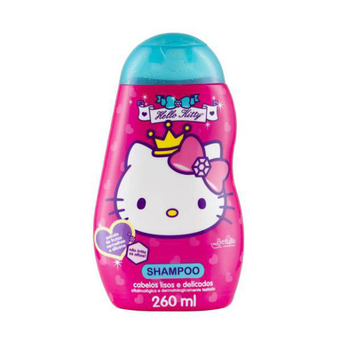 Shampoo Hello - Kitty Cab Lisos/Delic 260Ml