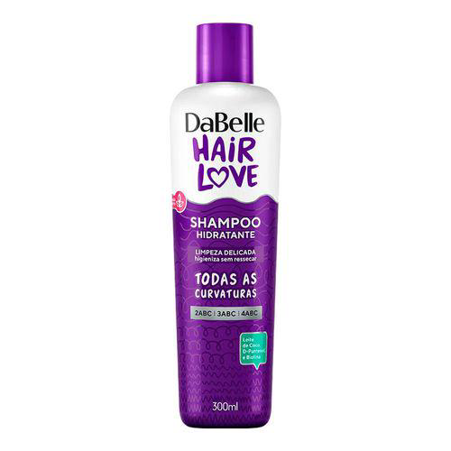 Shampoo Hidratante Dabelle Hair Love Com 300Ml