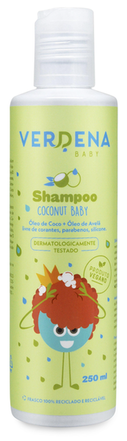 Imagem do produto Shampoo Infantil Vegano Verdena Coconut Baby Verdena Baby