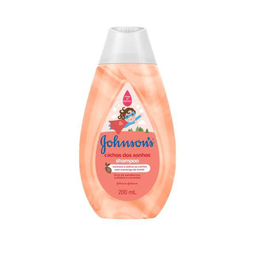 Shampoo J&J - Baby Cacheados 200Ml