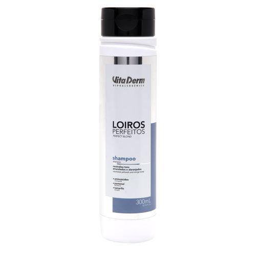 Imagem do produto Shampoo Matizador Loiros Perfeitos Cabelo Com Luzes Vitaderm