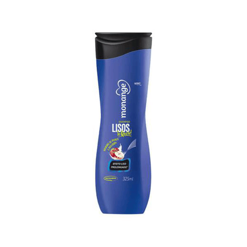 Imagem do produto Shampoo Monange Lisos, Te Quero! 325Ml