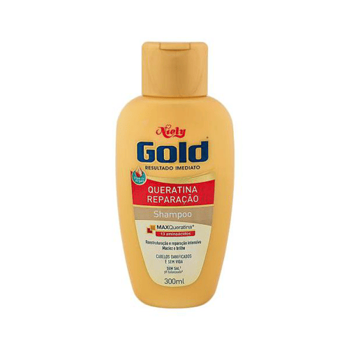 Shampoo Niely - Gold Uso Diario Sem Sal 300Ml