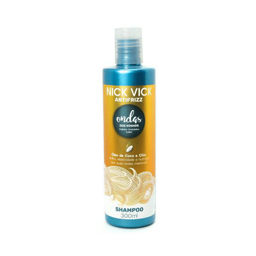 Imagem do produto Shampoo Ondas Dos Sonhos Nick Vick Antifrizz 300Ml