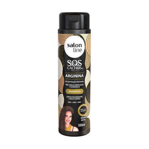 Imagem do produto Shampoo Sos Cachos Arginina 300Ml Salon Line