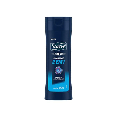 Imagem do produto Shampoo Suave Men 2 Em 1 Limpa E Condiciona Com 325Ml