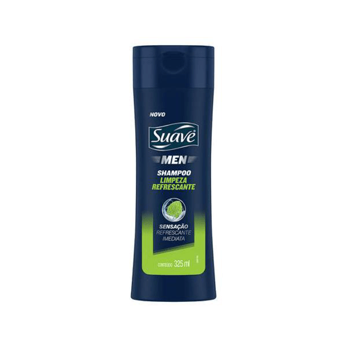 Imagem do produto Shampoo Suave Men Limpeza Refrescante Com 325Ml