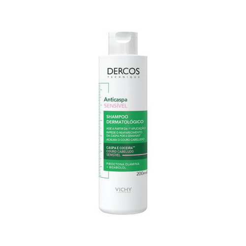 Shampoo Anticaspa Vichy Dercos Sensível 200Ml